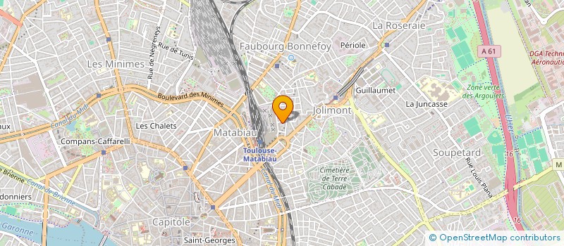 localisation de l'entreprise MONSIEUR JEROME NORAY-ESPEIG  TOULOUSE