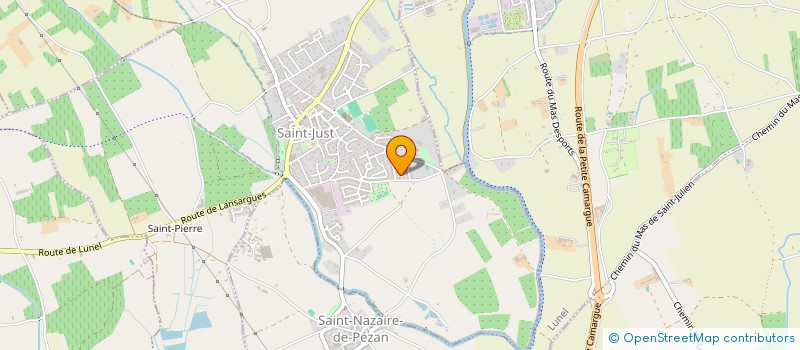 localisation de l'entreprise MONSIEUR JEROME NOYE  SAINT-JUST