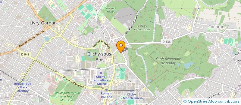 localisation de l'entreprise MONSIEUR JEROME NZELO à CLICHY-SOUS-BOIS