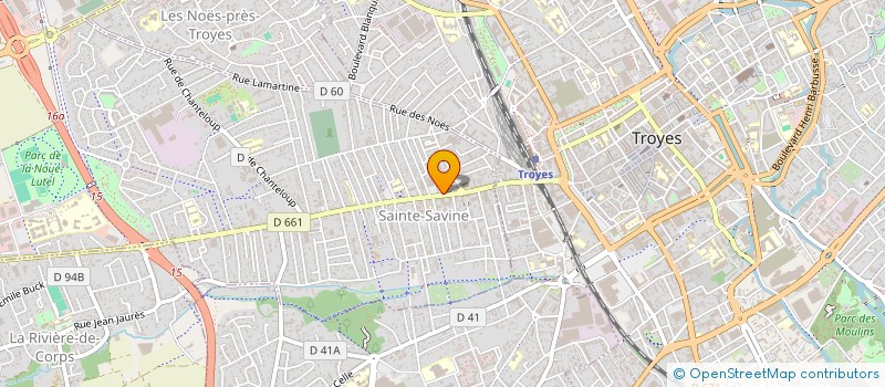 localisation de l'entreprise MONSIEUR JEROME OLEON  SAINTE SAVINE