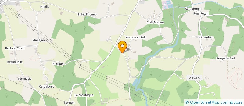 localisation de l'entreprise MONSIEUR JEROME OLIVARD  LANGUIDIC