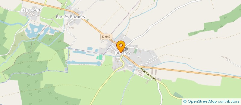 localisation de l'entreprise MONSIEUR JEROME OLIVEIRA  BUZANCY