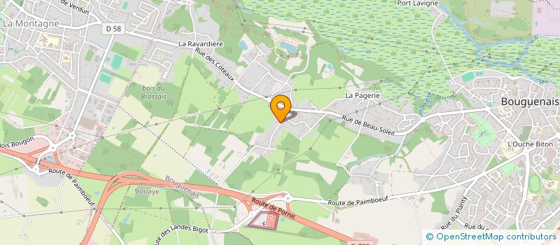localisation de l'entreprise MONSIEUR JEROME OLIVIER à BOUGUENAIS