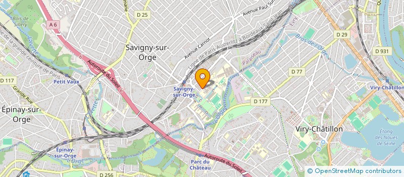 localisation de l'entreprise MONSIEUR JEROME OUDINET à SAVIGNY-SUR-ORGE