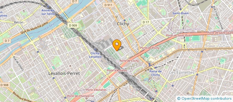 localisation de l'entreprise MONSIEUR JEROME OUDOT à CLICHY