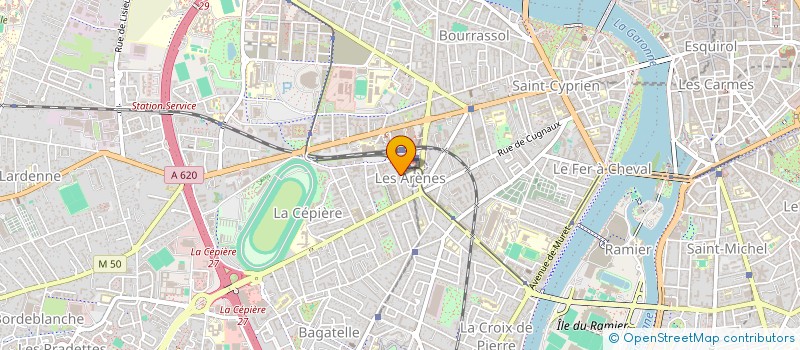 localisation de l'entreprise MONSIEUR JEROME OUVRARD à TOULOUSE