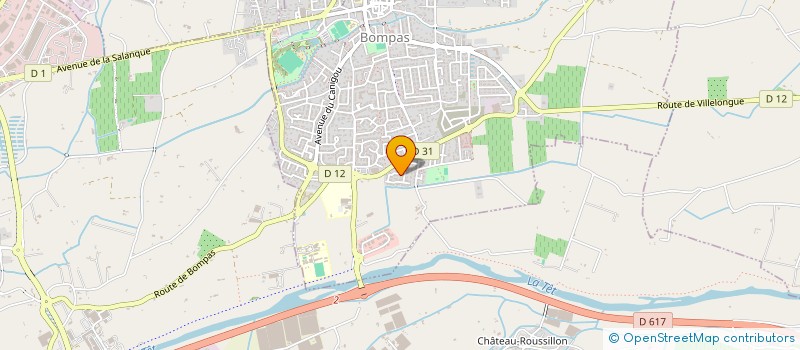 localisation de l'entreprise MONSIEUR JEROME PAGES  BOMPAS