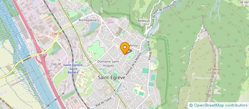 localisation de l'entreprise MONSIEUR JEROME PAGLIARO  SAINT-EGREVE