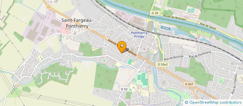 localisation de l'entreprise MONSIEUR JEROME PAJARD  SAINT-FARGEAU-PONTHIERRY