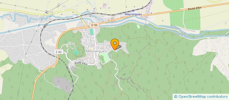 localisation de l'entreprise MONSIEUR JEROME PANADERO  MEYRARGUES