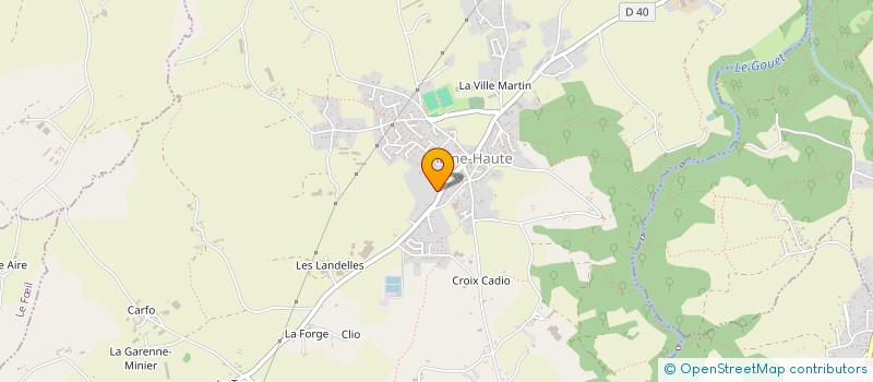 localisation de l'entreprise MONSIEUR JEROME PANSARD  PLAINE-HAUTE