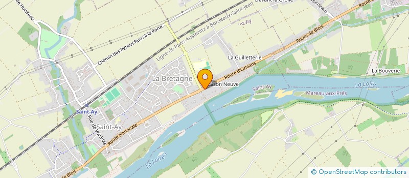 localisation de l'entreprise MONSIEUR JEROME PAPINEAU à MEUNG-SUR-LOIRE