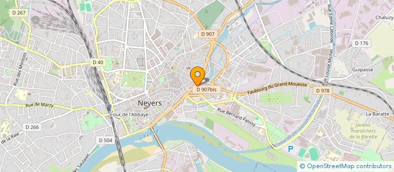 localisation de l'entreprise MONSIEUR JEROME PAPON à NEVERS