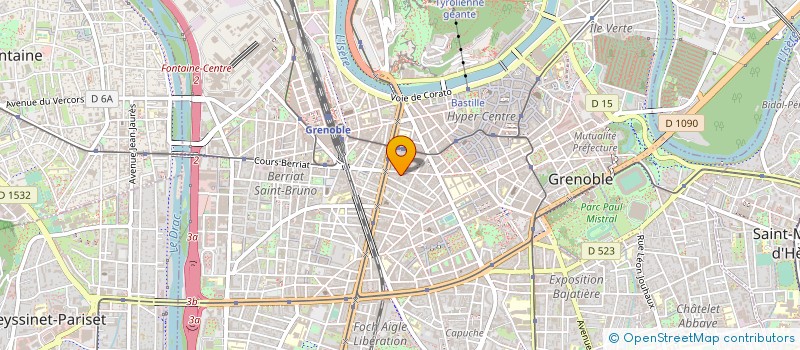 localisation de l'entreprise MONSIEUR JEROME PARA à GRENOBLE