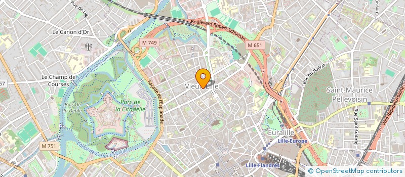 localisation de l'entreprise MONSIEUR JEROME PARZY à LILLE