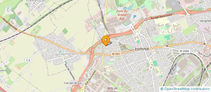 localisation de l'entreprise MONSIEUR JEROME PARZYSZ à LILLE
