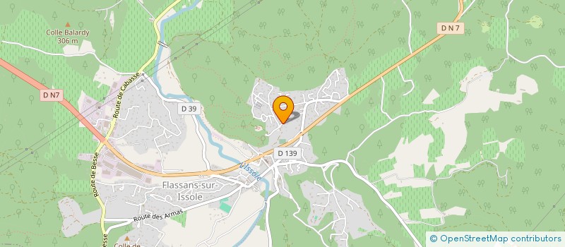 localisation de l'entreprise MONSIEUR JEROME PASCAL  FLASSANS-SUR-ISSOLE