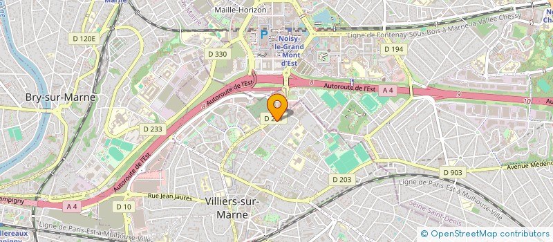 localisation de l'entreprise MONSIEUR JEROME PASET  VILLIERS-SUR-MARNE