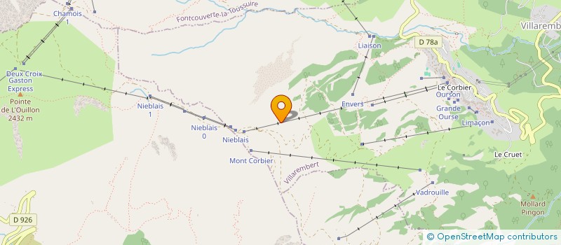 localisation de l'entreprise MONSIEUR JEROME PASQUET  VILLAREMBERT