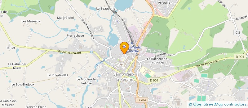 localisation de l'entreprise MONSIEUR JEROME PATERNAULT à SAINT-YRIEIX-LA-PERCHE