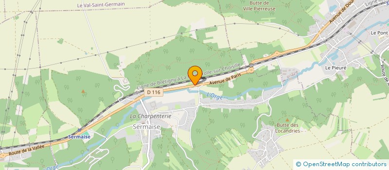 localisation de l'entreprise MONSIEUR JEROME PAUL  SERMAISE