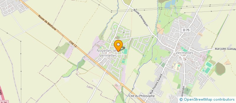 localisation de l'entreprise MONSIEUR JEROME PAUL  NOYELLES-LES-VERMELLES