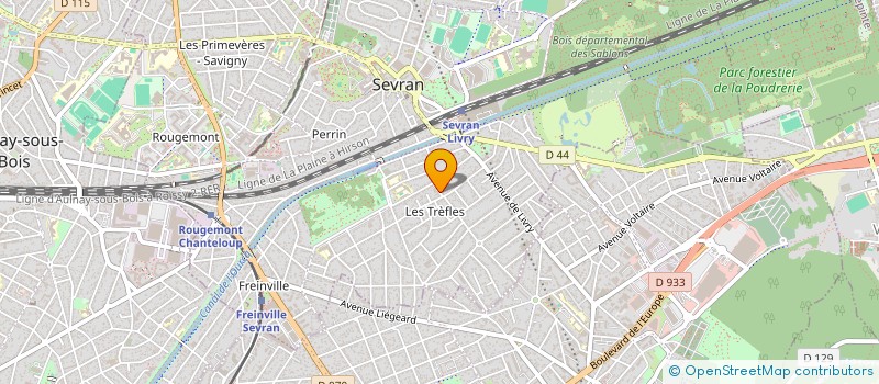 localisation de l'entreprise MONSIEUR JEROME PAUL-HAZARD à SEVRAN