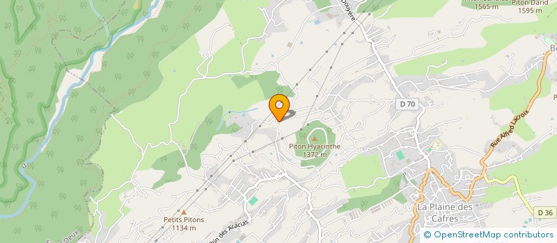 localisation de l'entreprise MONSIEUR JEROME PAYET  LE TAMPON