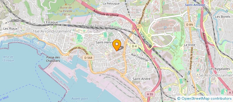 localisation de l'entreprise MONSIEUR JEROME PECCINI à MARSEILLE