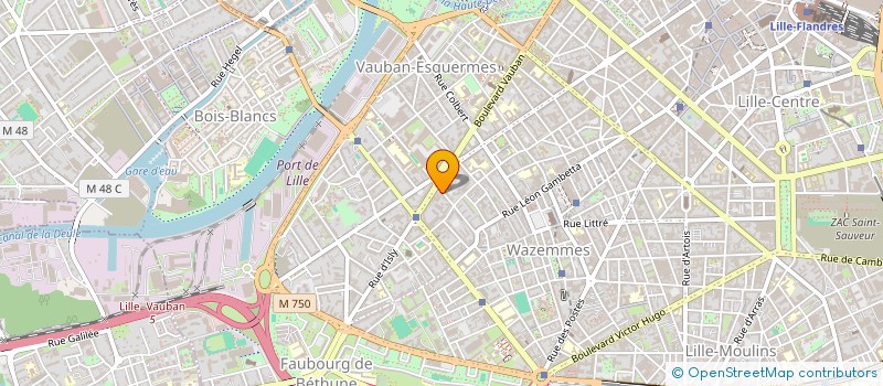localisation de l'entreprise MONSIEUR JEROME PEILLON à LILLE