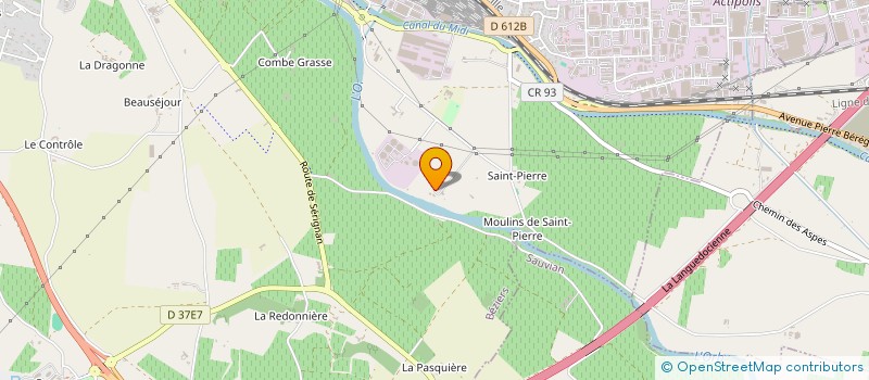localisation de l'entreprise MONSIEUR JEROME PELLENC à BEZIERS