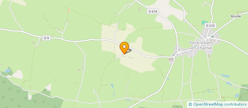 localisation de l'entreprise MONSIEUR JEROME PELLETIER à TORCE VIVIERS EN CHARNIE