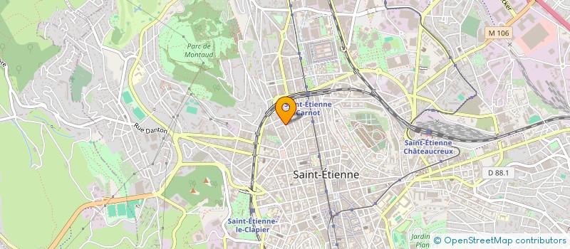 localisation de l'entreprise MONSIEUR JEROME PENELLE  SAINT-ETIENNE