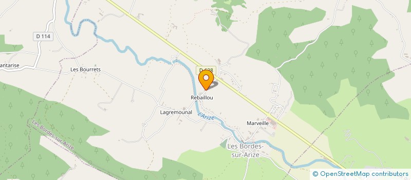 localisation de l'entreprise MONSIEUR JEROME PEREIRA SANTERRE à LES BORDES-SUR-ARIZE