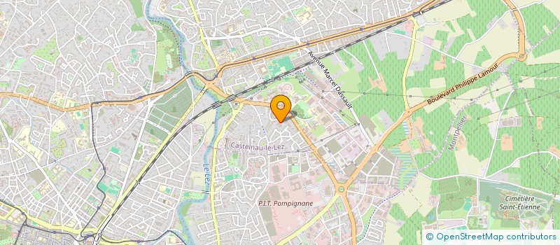 localisation de l'entreprise MONSIEUR JEROME PEREZ  CASTELNAU-LE-LEZ