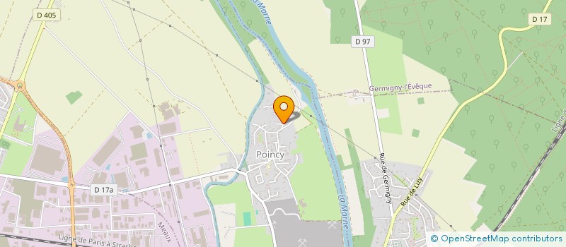 localisation de l'entreprise MONSIEUR JEROME PERRET  POINCY