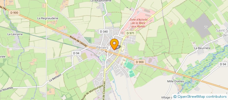 localisation de l'entreprise MONSIEUR JEROME PERRIER  PERIERS