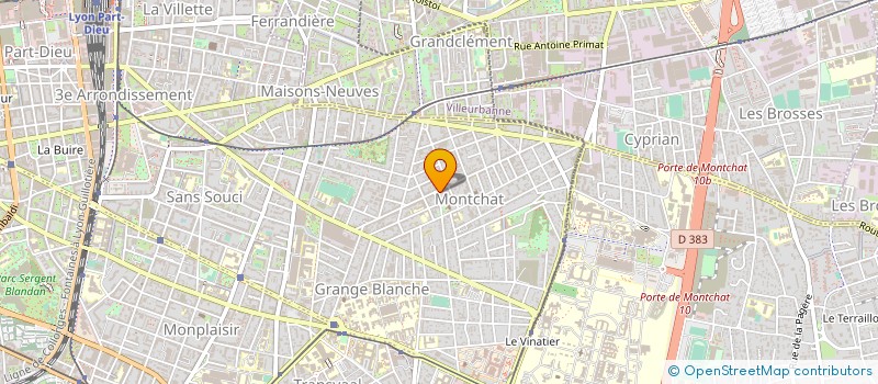 localisation de l'entreprise MONSIEUR JEROME PERRIN  LYON