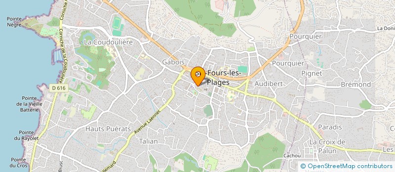 localisation de l'entreprise MONSIEUR JEROME PERRIN à SIX-FOURS-LES-PLAGES