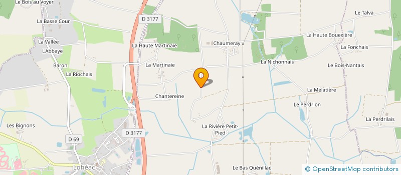 localisation de l'entreprise MONSIEUR JEROME PERRODIN à GUIPRY-MESSAC