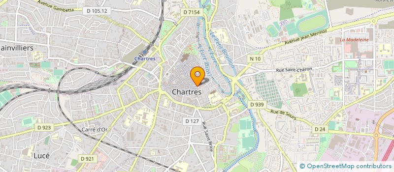 localisation de l'entreprise MONSIEUR JEROME PERROTIN à CHARTRES