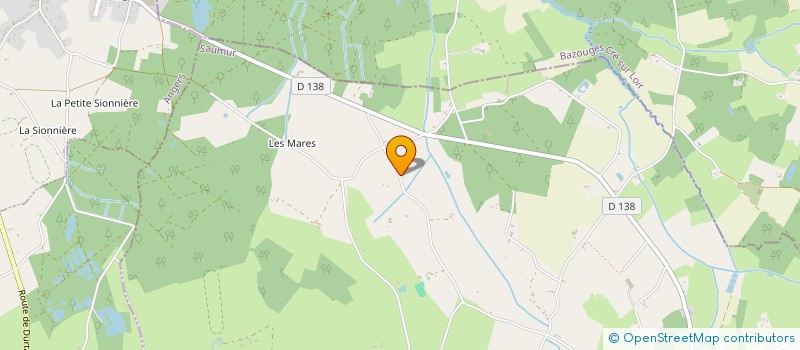 localisation de l'entreprise MONSIEUR JEROME PETER à BAUGE-EN-ANJOU