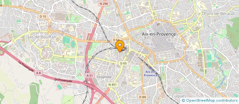 localisation de l'entreprise MONSIEUR JEROME PETIT à AIX-EN-PROVENCE