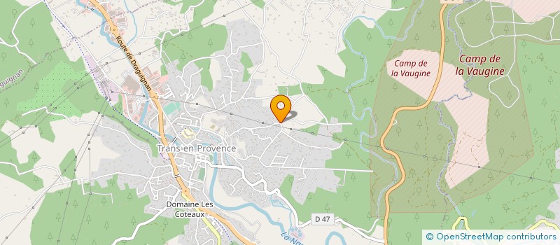 localisation de l'entreprise MONSIEUR JEROME PETITGENET à TRANS-EN-PROVENCE