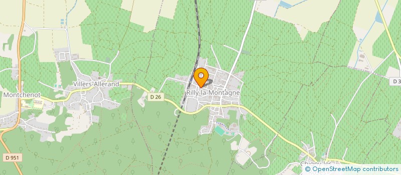 localisation de l'entreprise MONSIEUR JEROME PHILBERT  RILLY-LA-MONTAGNE