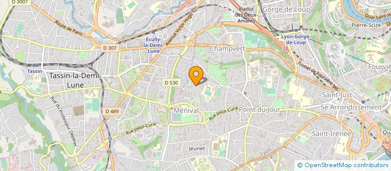 localisation de l'entreprise MONSIEUR JEROME PHILIPPE à LYON