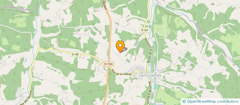 localisation de l'entreprise MONSIEUR JEROME PHILIPS  ARCHIGNAC