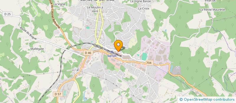 localisation de l'entreprise MONSIEUR JEROME PIA à SARLAT-LA-CANEDA