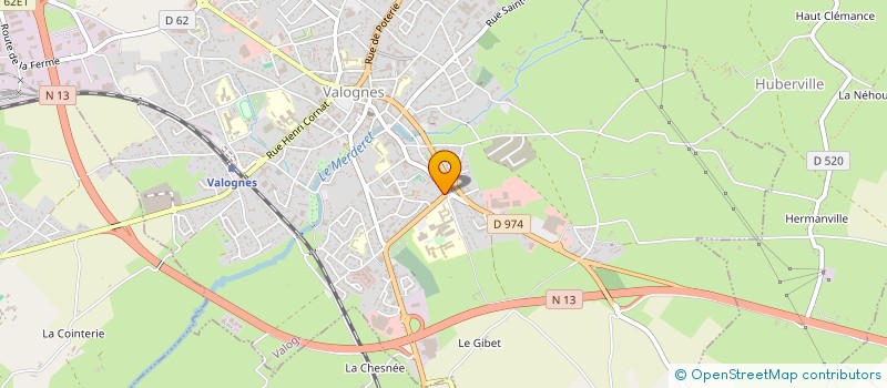 localisation de l'entreprise MONSIEUR JEROME PIARD  VALOGNES