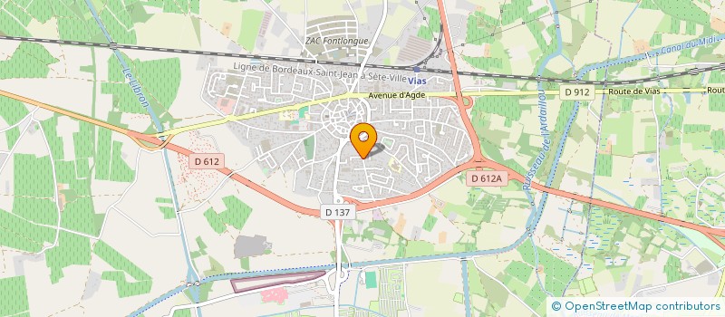 localisation de l'entreprise MONSIEUR JEROME PICQ  VIAS